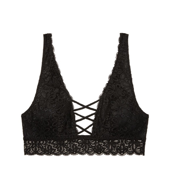 🎉HP•Victoria’s Secret• Daisy Bralette & Panty set - Picture 4 of 4